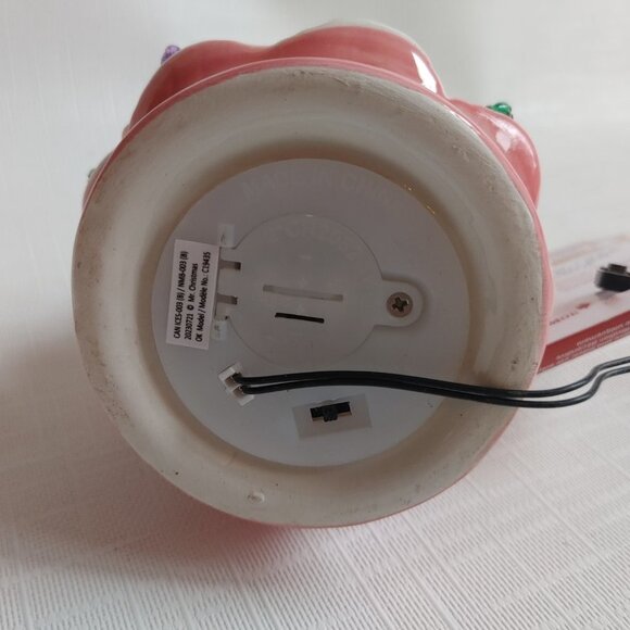 Mr. Christmas 5" Nostalgic Ceramic Lit Tree Ornament, PINK, Christmas or… - Picture 2 of 6